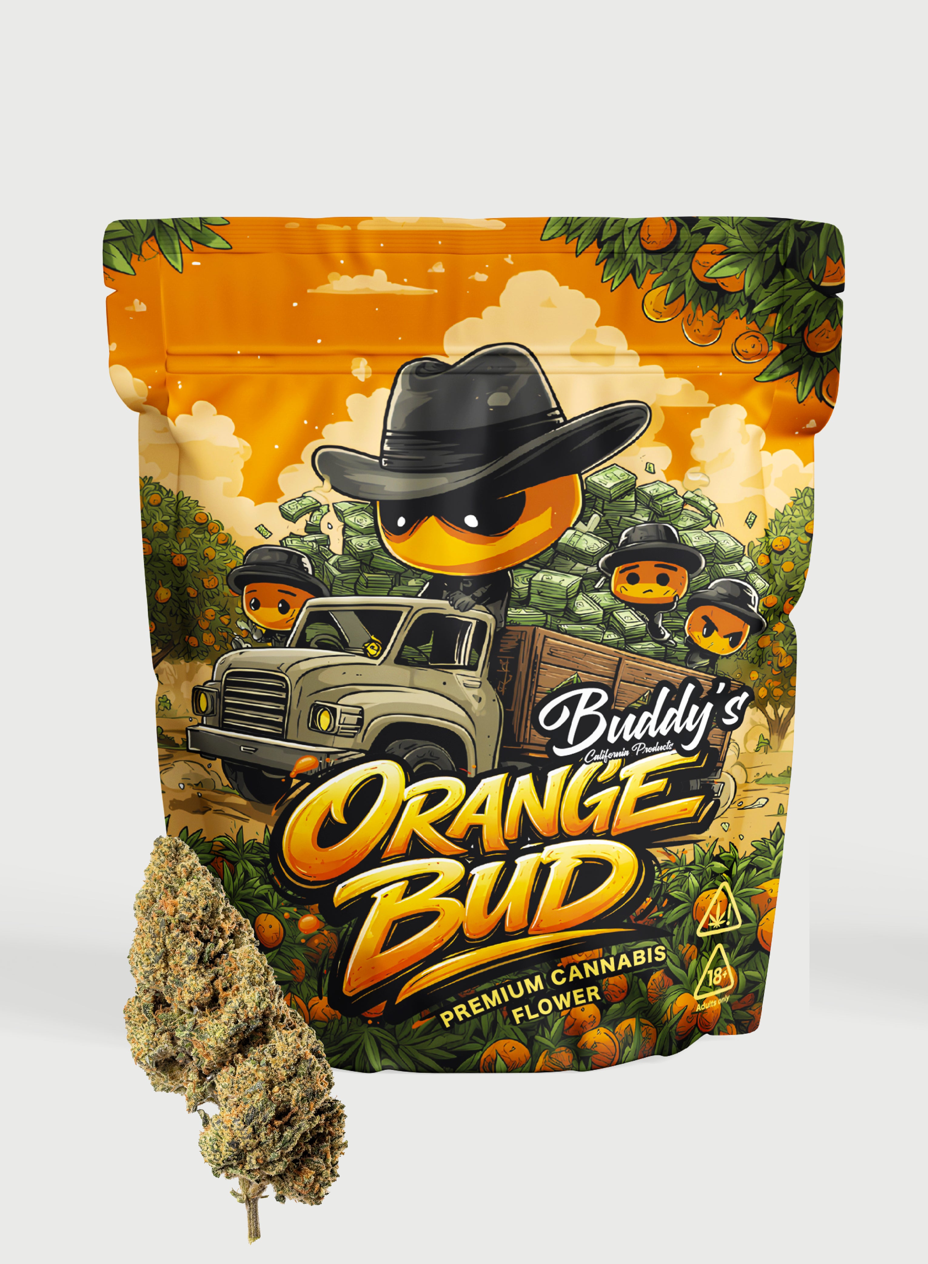 THC - X Květy Orange Bud