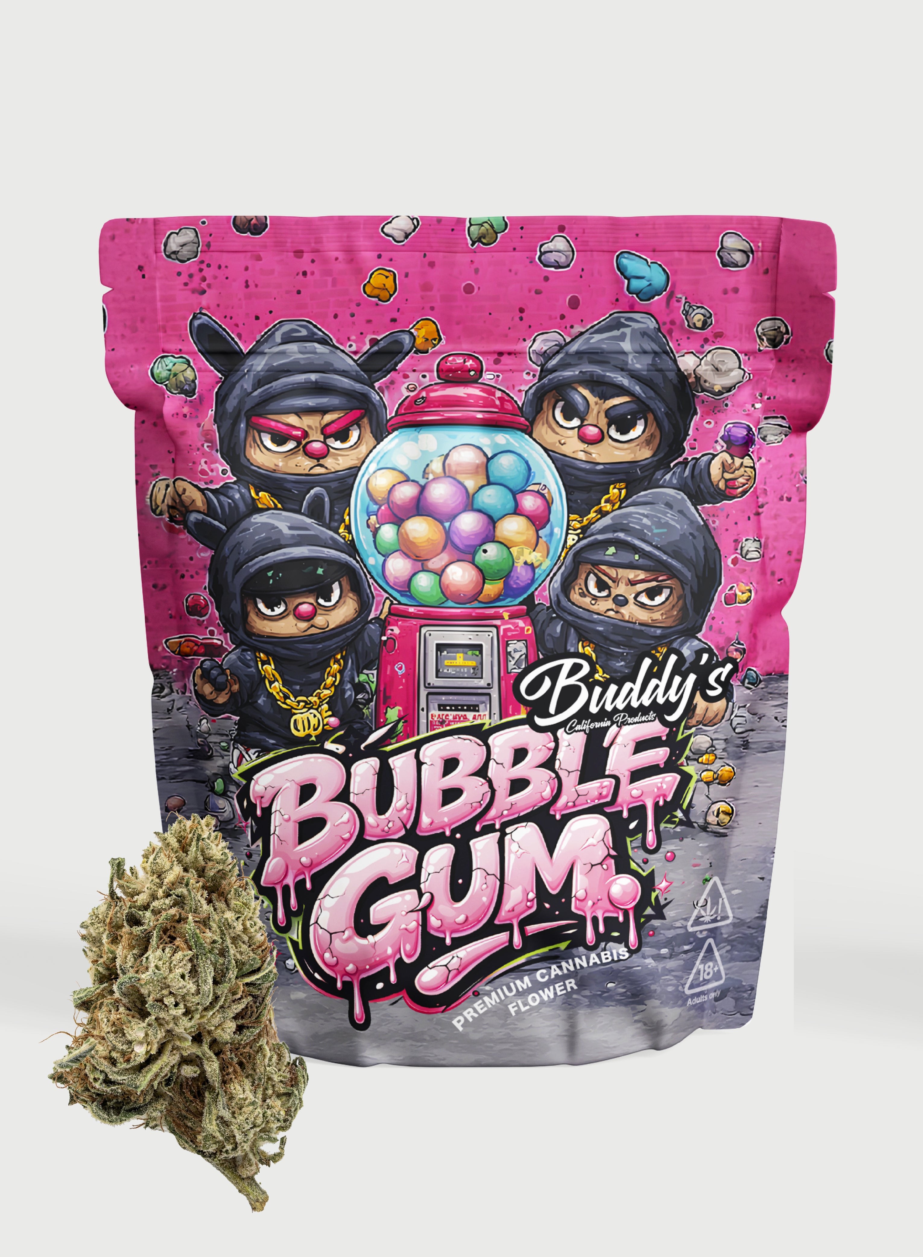 THC - X Květy Bubble Gum