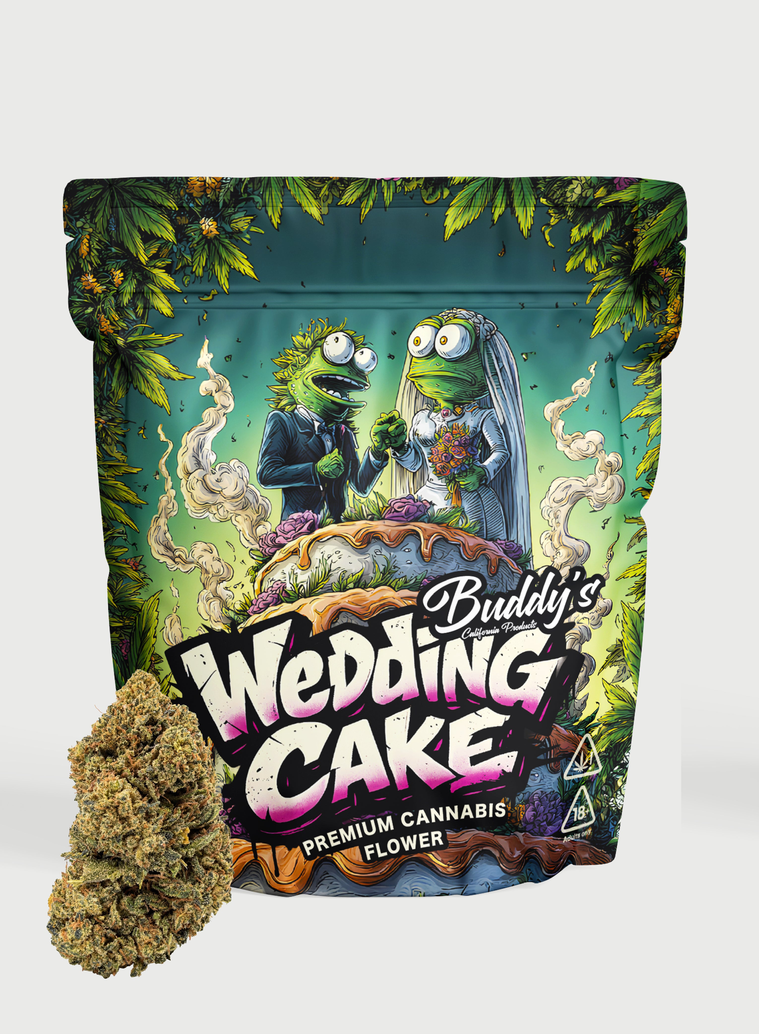 THC - X Květy Wedding Cake