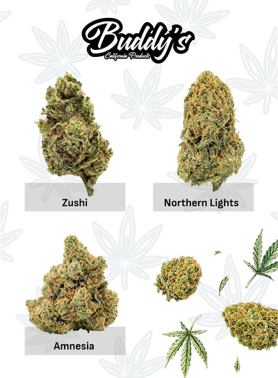 9g THC - X | Zushi 3g + Northern Lights 3g + Amnesia 3g