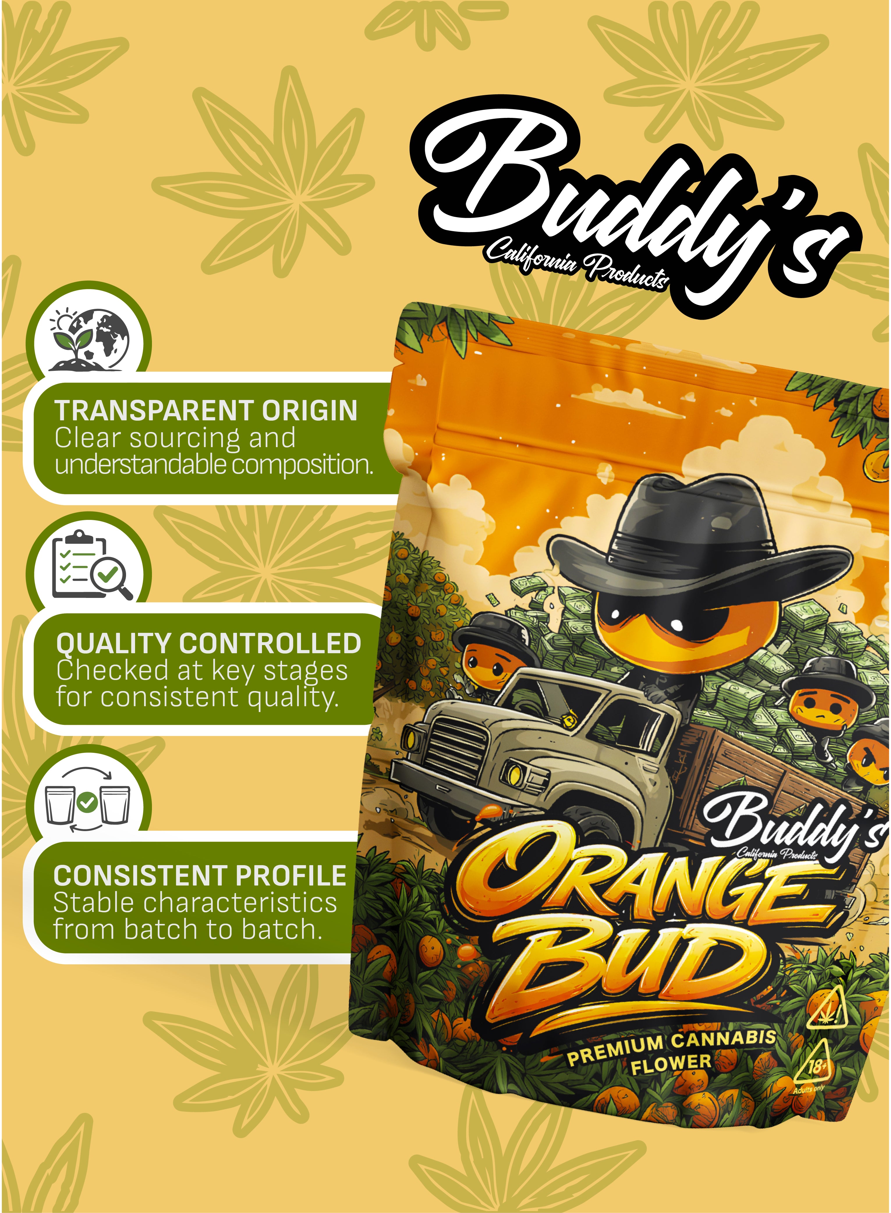 THC - X Květy Orange Bud