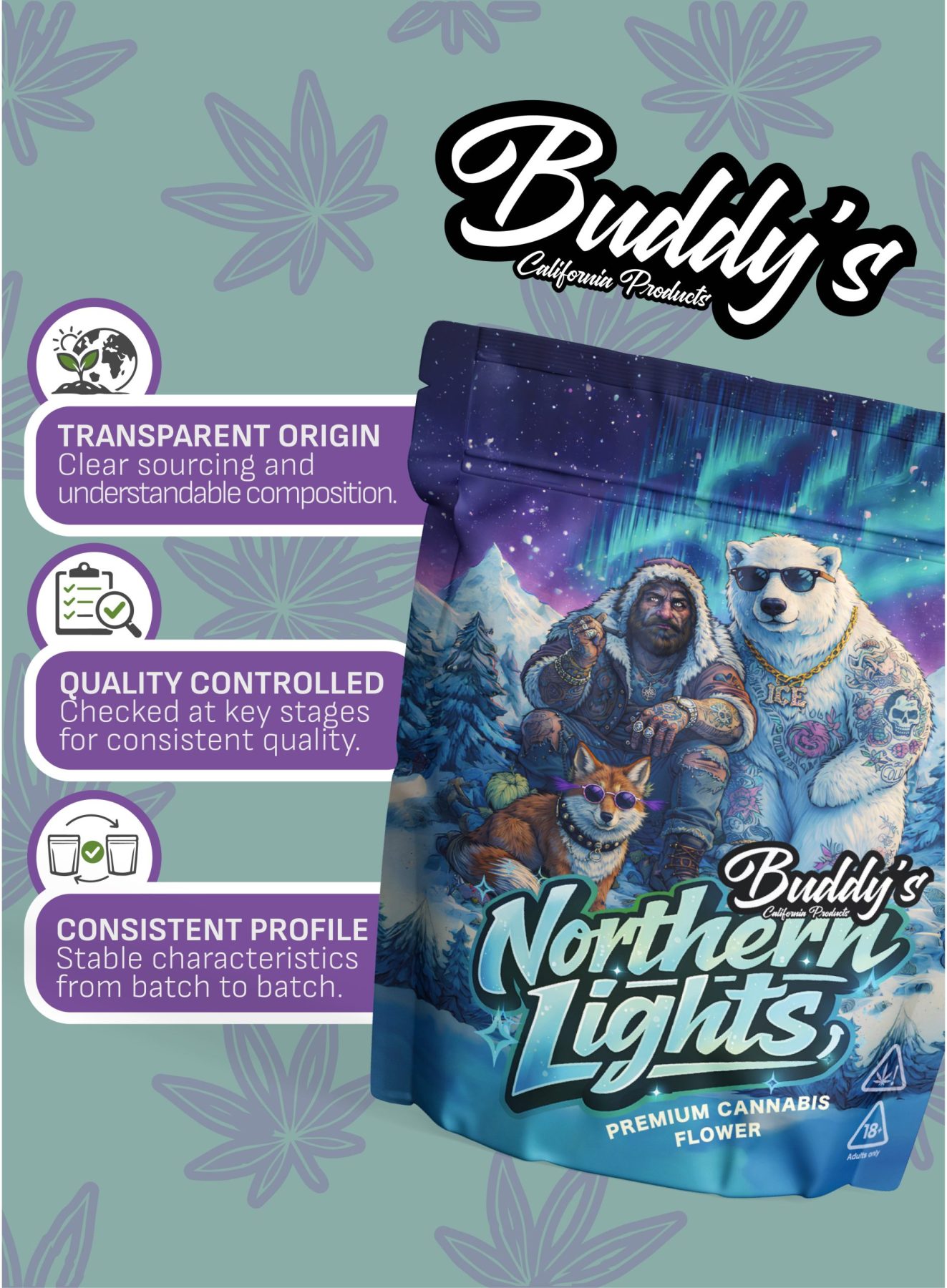 Superior Květy Northern Lights